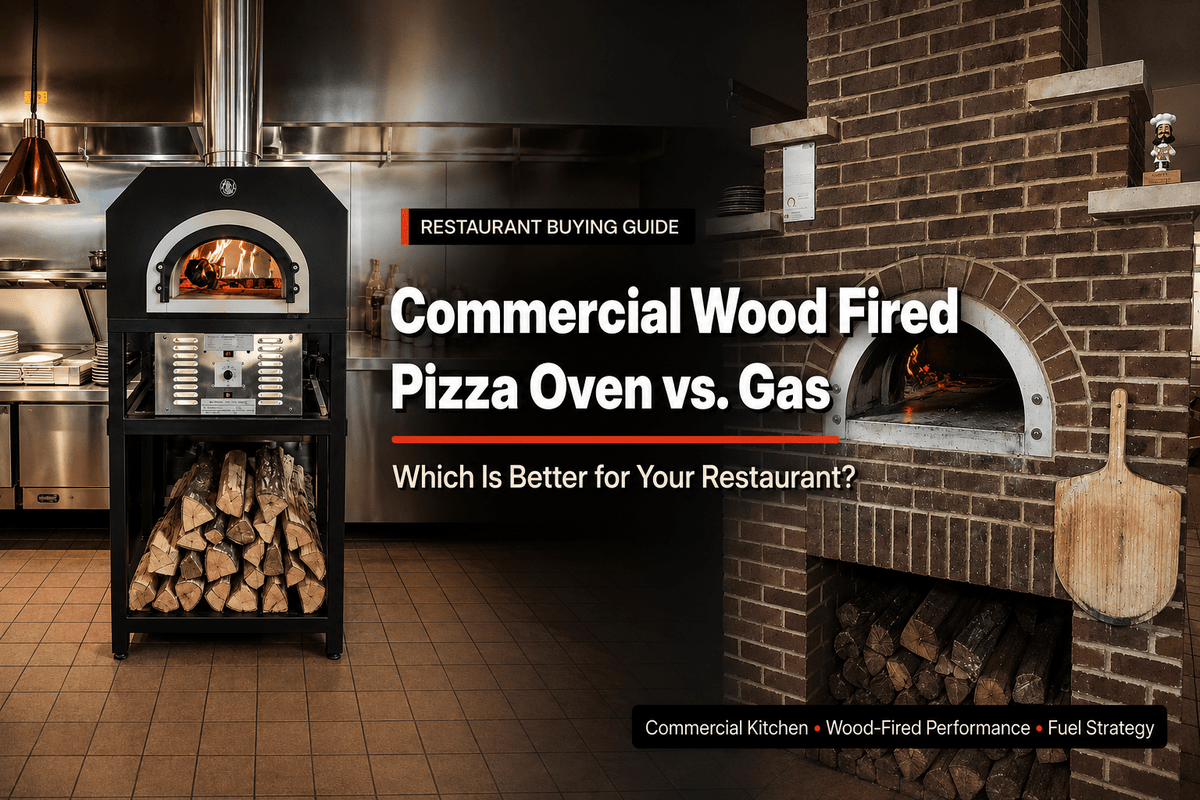 Commercial Wood Fired Pizza Oven vs Gas: Which Is Better for Your Restaurant? - Chicago Brick Oven