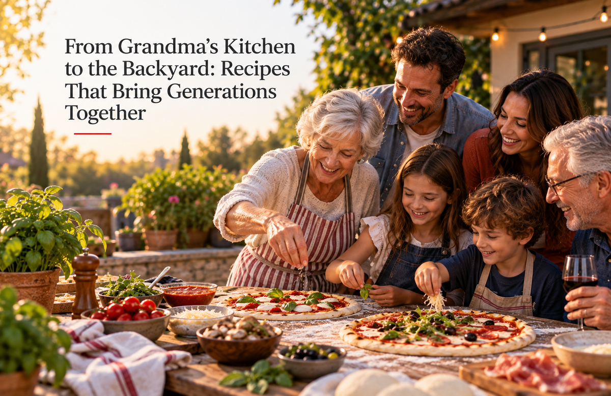 From Grandma’s Kitchen to the Backyard: Recipes That Bring Generations Together - Chicago Brick Oven