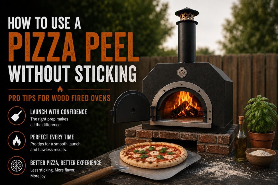How to Use a Pizza Peel Without Sticking: Pro Tips for Wood Fired Ovens - Chicago Brick Oven
