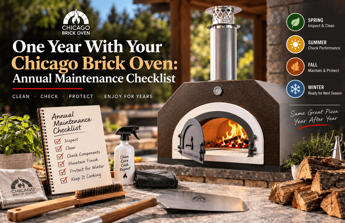 One Year With Your Chicago Brick Oven: Annual Maintenance Checklist - Chicago Brick Oven