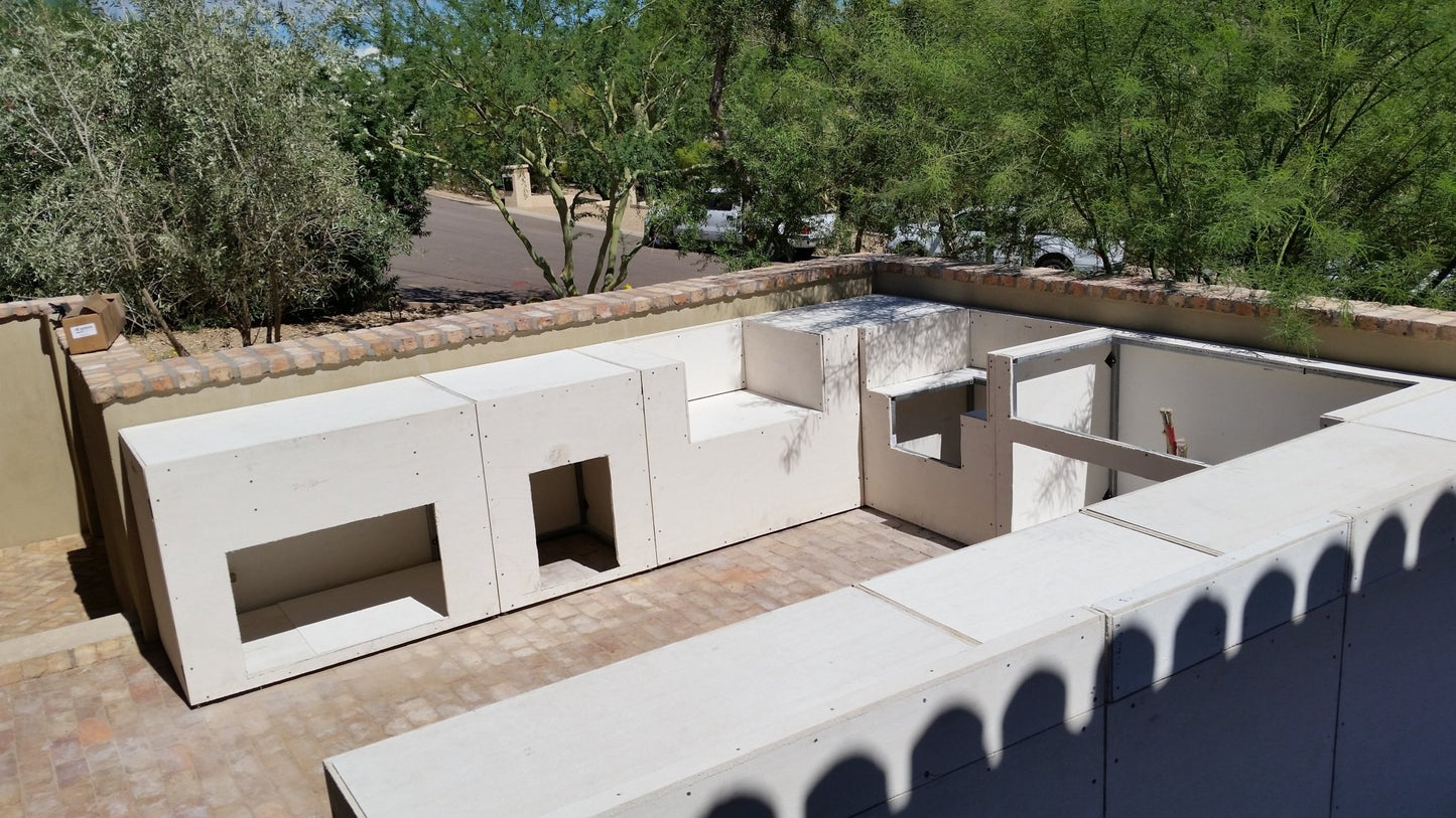 CBO - Naperville DIY Kitchen - 28' U-Shaped Outdoor Kitchen