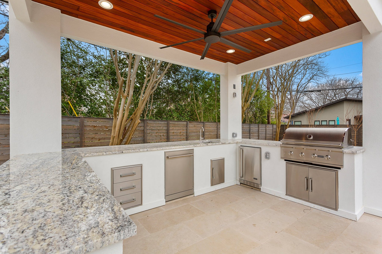 CBO - Naperville DIY Kitchen - 28' U-Shaped Outdoor Kitchen