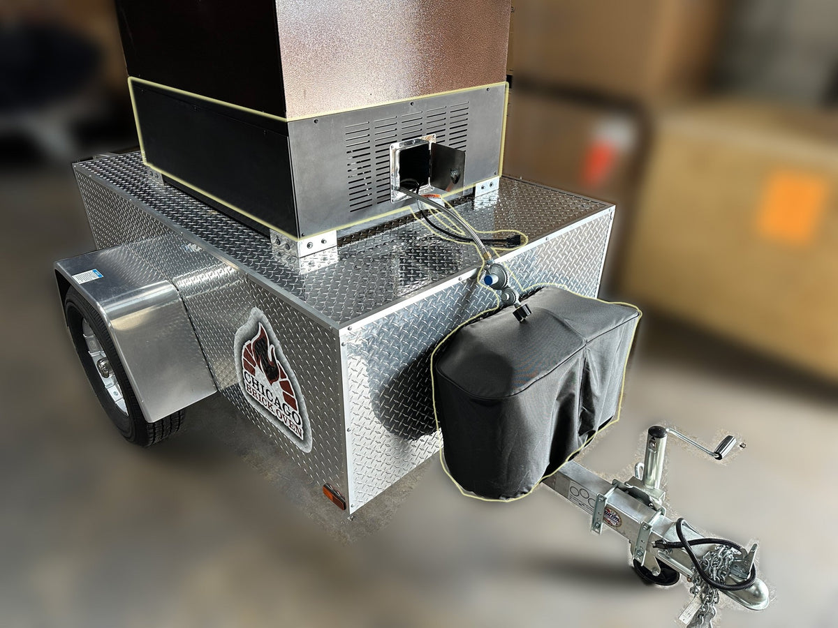 Hybrid Tailgater Materials and Labor for Mounting with by Chicago Brick Oven