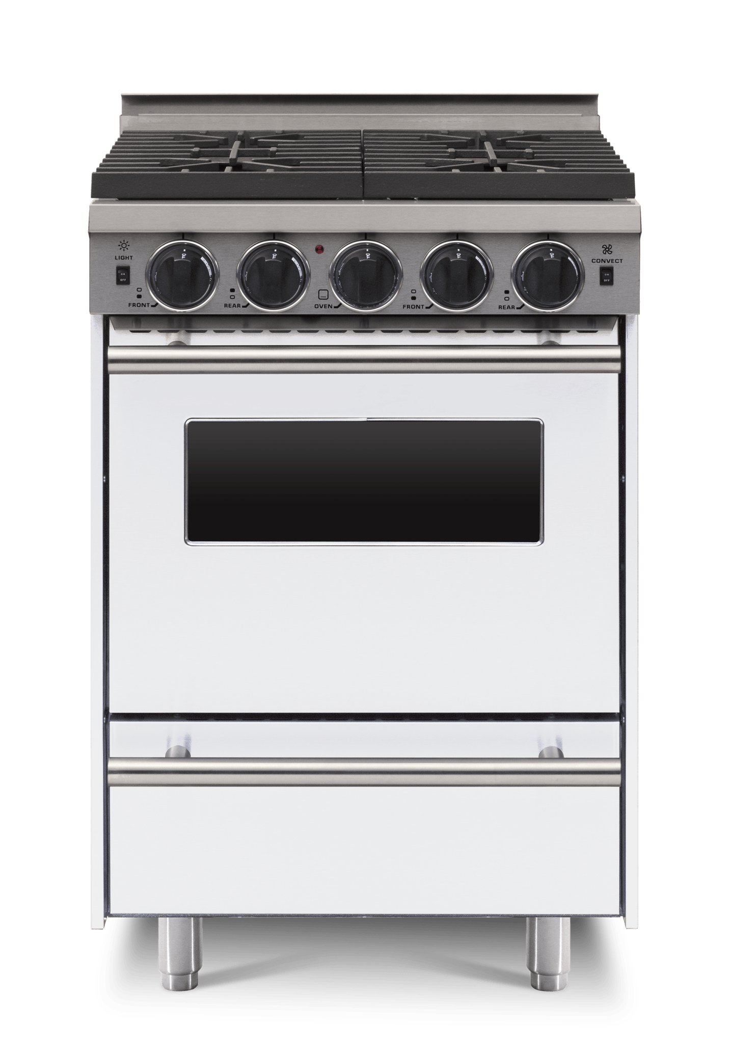 24” All-Gas Convection Range - Open Burners