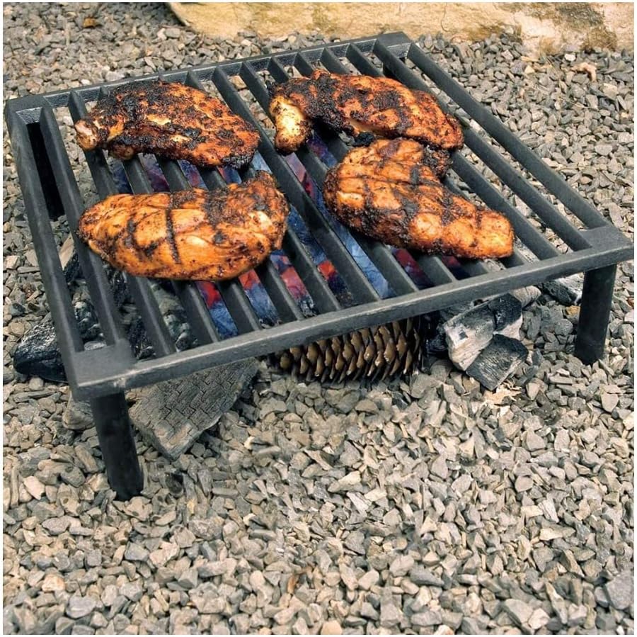 CBO - Cast Iron Tuscan Fireplace Grill Stand for Pizza Oven