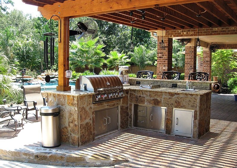 CBO - DIY Elmhurst Kitchen - 17' L-Shaped Outdoor Kitchen