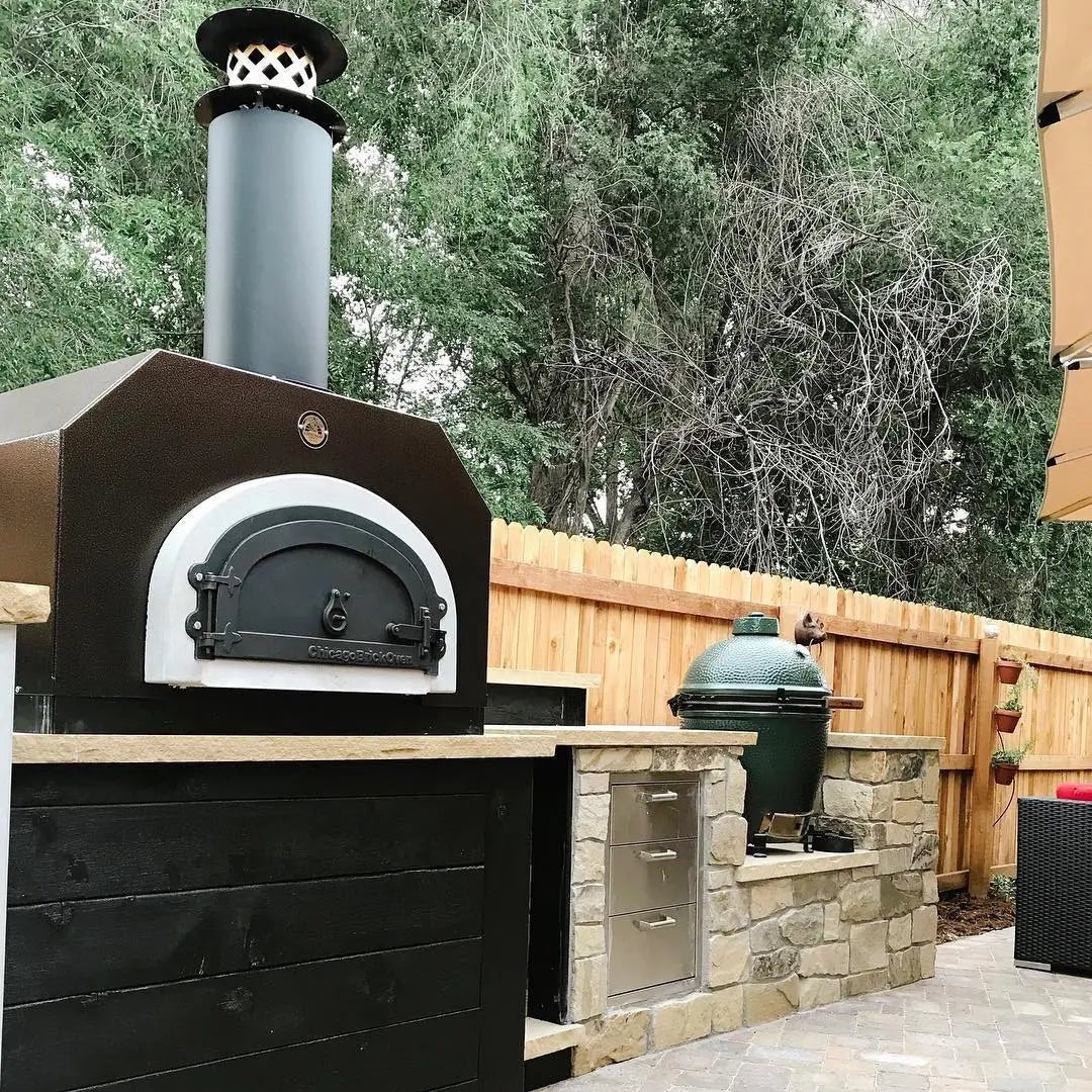 Chicago Brick Oven vs. Kamado Grill - Chicago Brick Oven