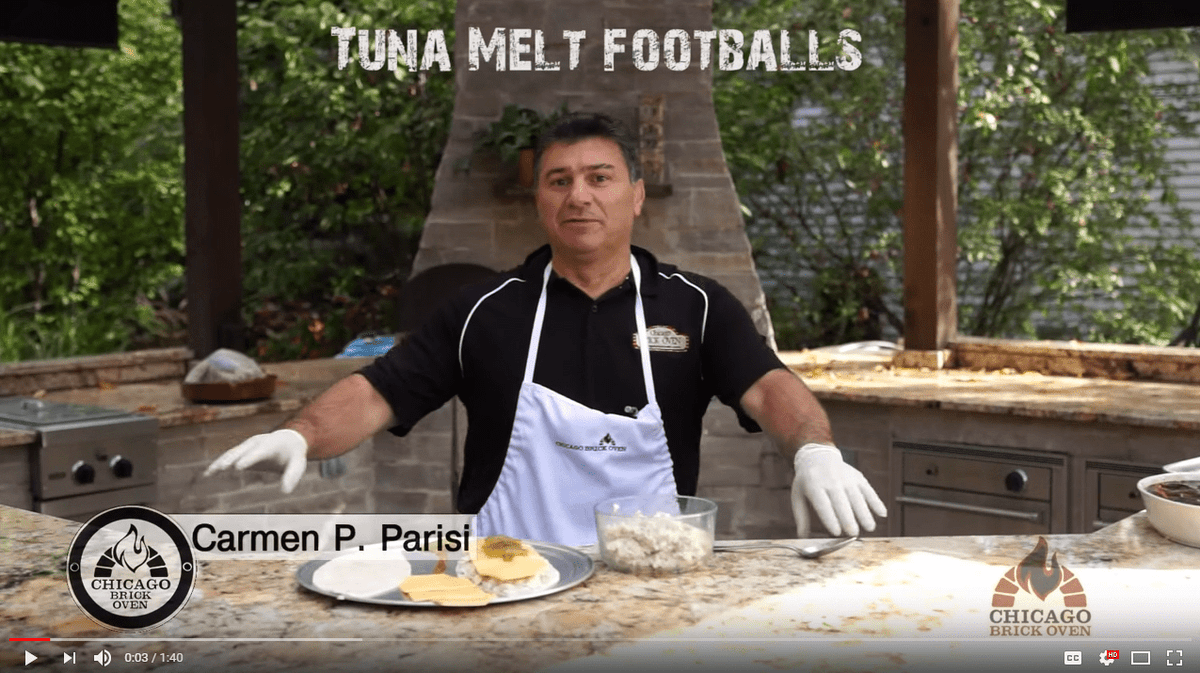 VIDEOS: Tailgate Tuna Melts Recipe - Chicago Brick Oven