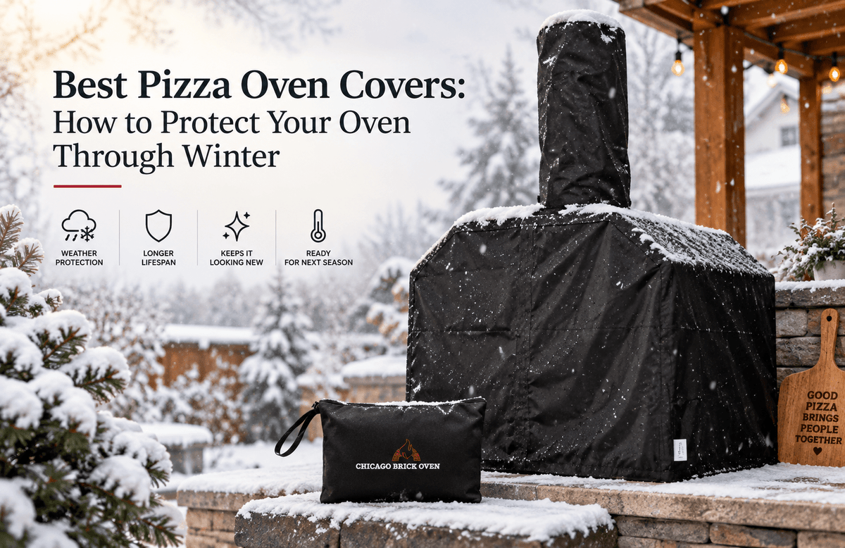 Best Pizza Oven Covers: How to Protect Your Oven Through Winter - Chicago Brick Oven