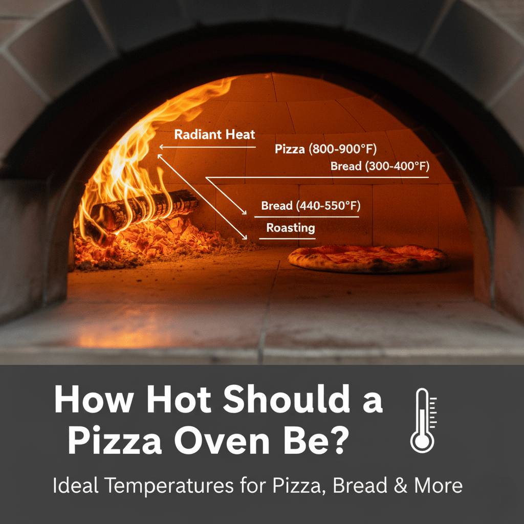 How Hot Should a Pizza Oven Be? Ideal Temperatures for Pizza, Bread & More - Chicago Brick Oven