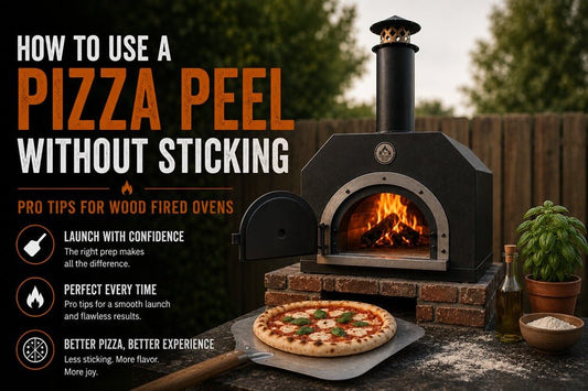 How to Use a Pizza Peel Without Sticking: Pro Tips for Wood Fired Ovens - Chicago Brick Oven