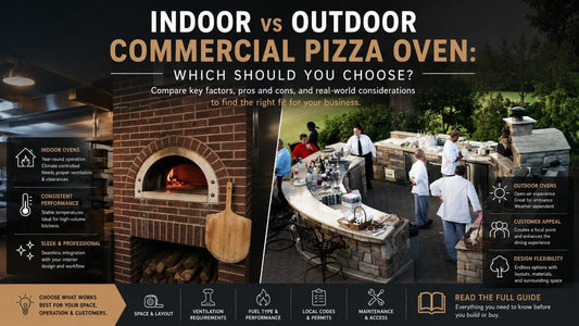 Indoor vs Outdoor Commercial Pizza Oven: Which Should You Choose? - Chicago Brick Oven