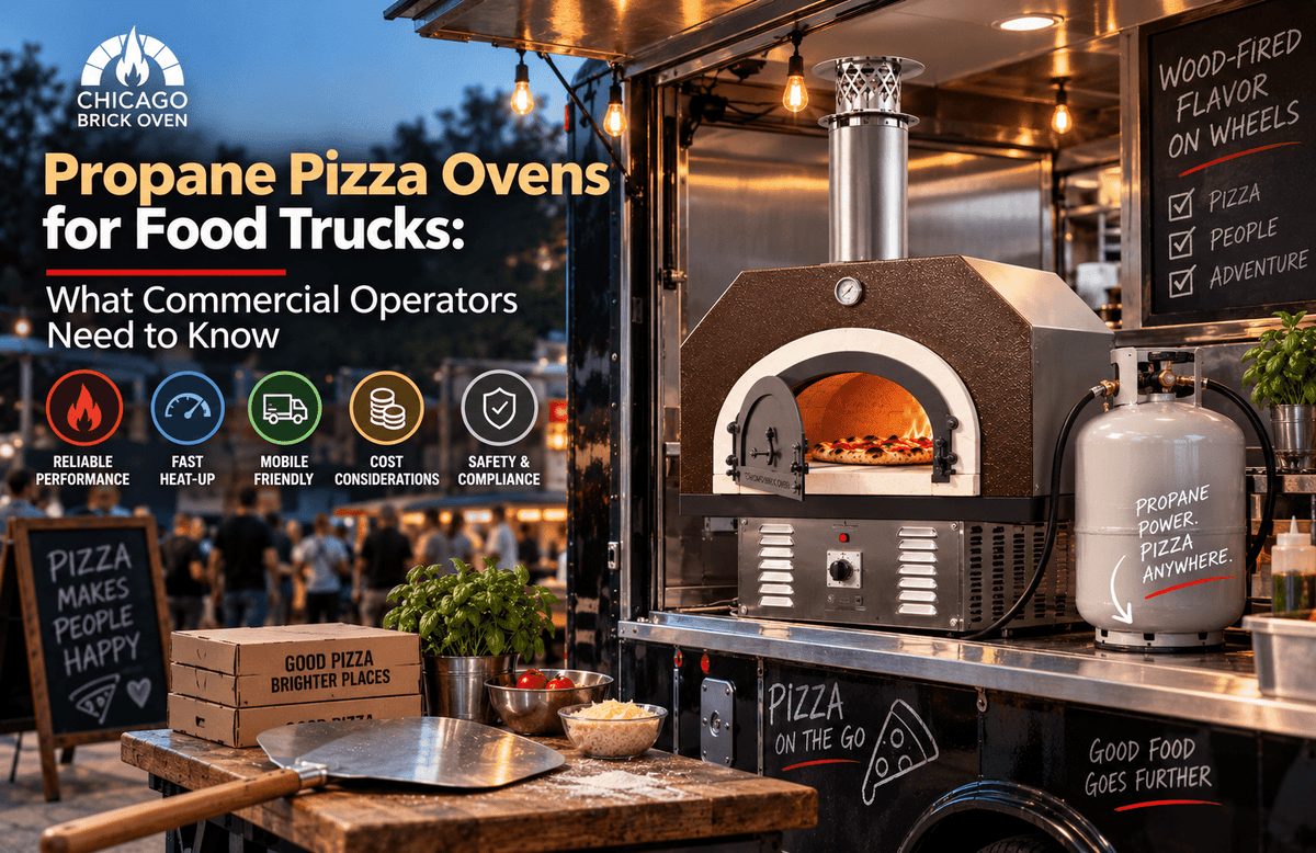 Propane Pizza Ovens for Food Trucks: What Commercial Operators Need to Know - Chicago Brick Oven