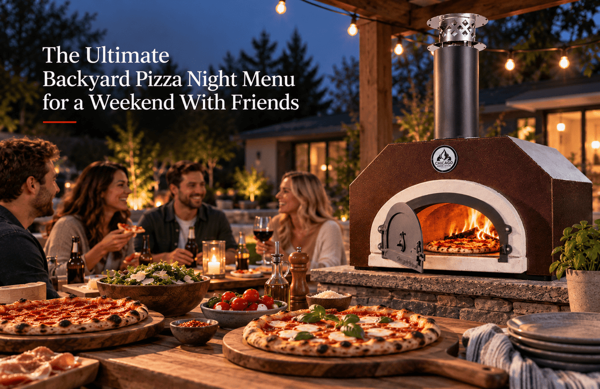 The Ultimate Backyard Pizza Night Menu for a Weekend With Friends - Chicago Brick Oven