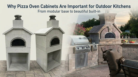 Why Pizza Oven Cabinets Are Important for Outdoor Kitchens - Chicago Brick Oven