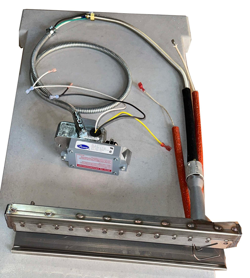 750 Hybrid Nickel Foam Burner - Retrofit Kit - No hearth with by Chicago Brick Oven