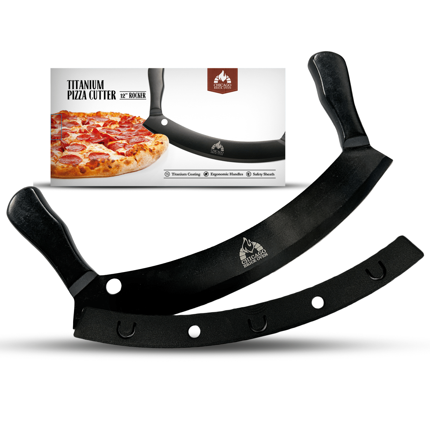 Heavy Duty Pizza Cutter Rocker | Chicago Brick Oven – Chicago Brick Oven