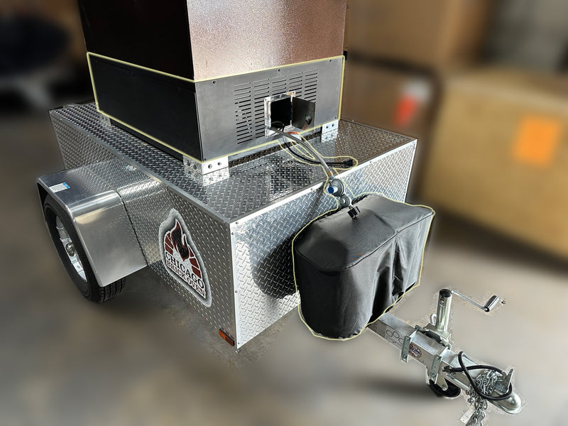 Hybrid Tailgater Materials and Labor for Mounting with by Chicago Brick Oven