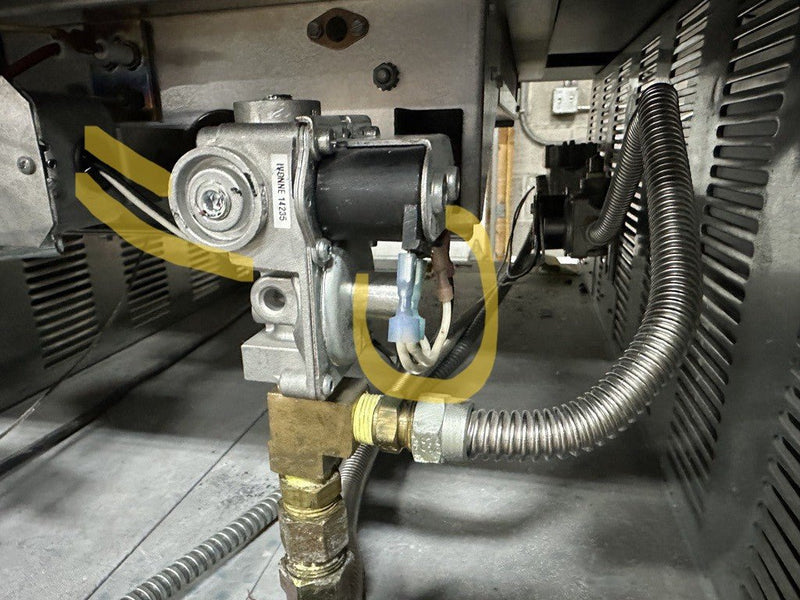 Regulator Valve Wire harness for IR burner with by Chicago Brick Oven