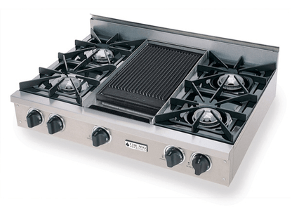 36" LP Gas Rangetop with Open Burners