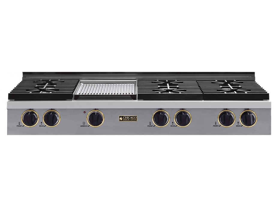 48" Natural Gas Rangetop with Sealed Burners - Commercial-Style, High-End Culinary Power