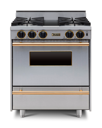 30” LP All-Gas Range - Open Burners