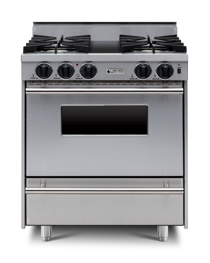 30” All-Gas Range - Open Burners