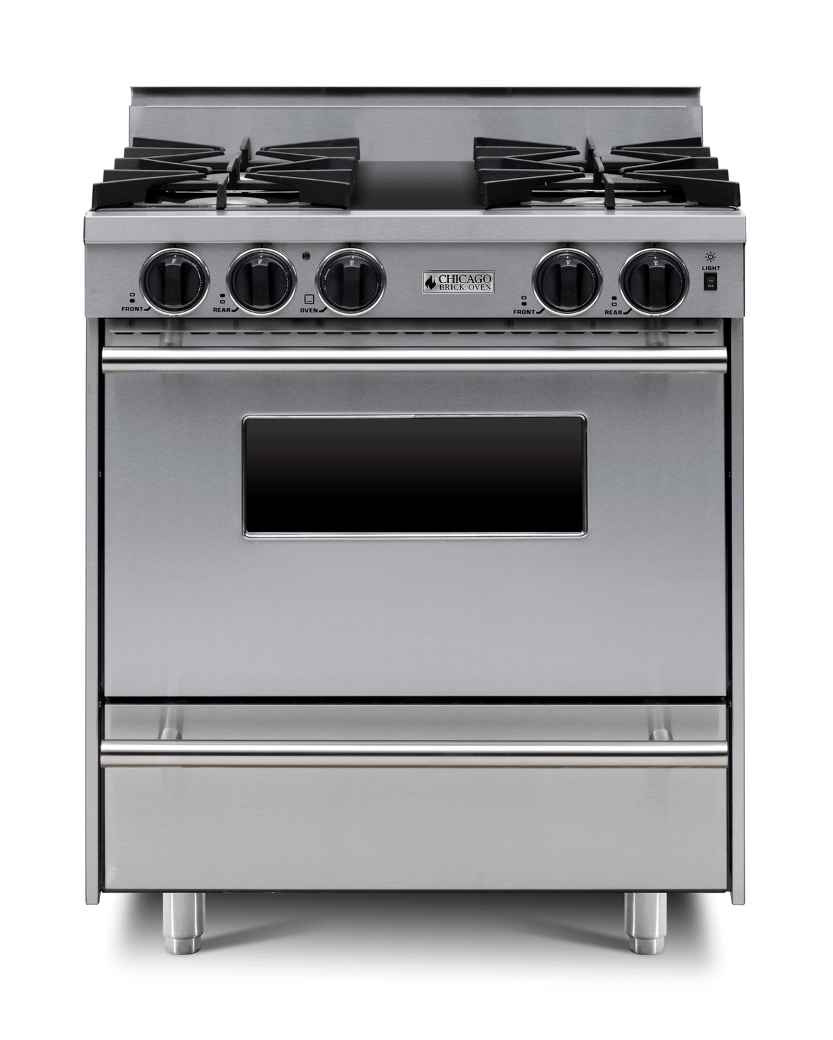 30″ All-Gas Range — Stainless Steel / Regular