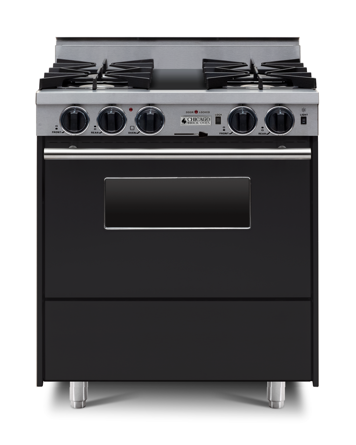 30” Dual-Fuel Self-Cleaning Convection Range - Open Burners