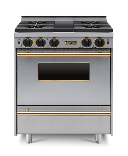 30” All-Gas Convection Range - Sealed Burners