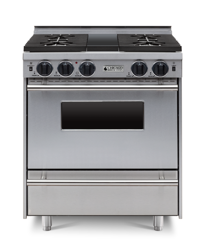 30” All-Gas Convection Range - Sealed Burners