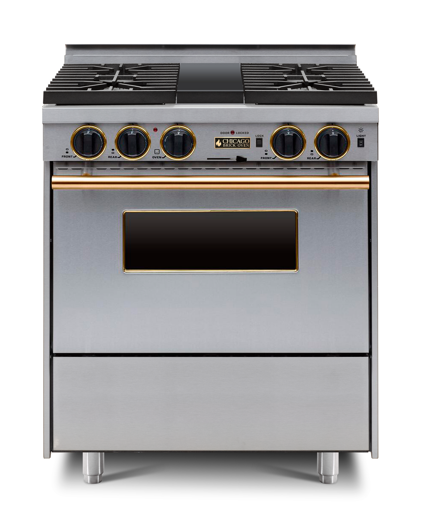 30” Dual-Fuel Self-Cleaning Convection Range - Sealed Burners