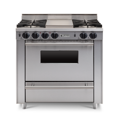 36” LP All-Gas Range - Open Burner