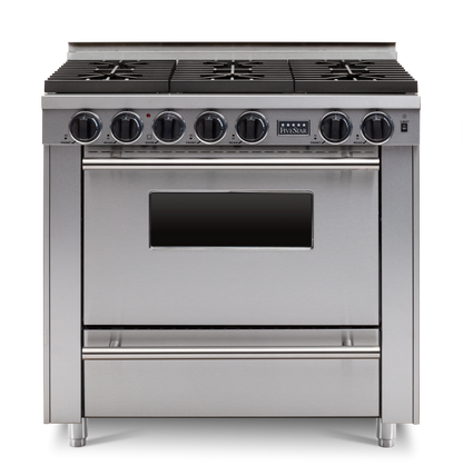 36” All-Gas Convection Range - Sealed Burners (4-6 Burners Option )