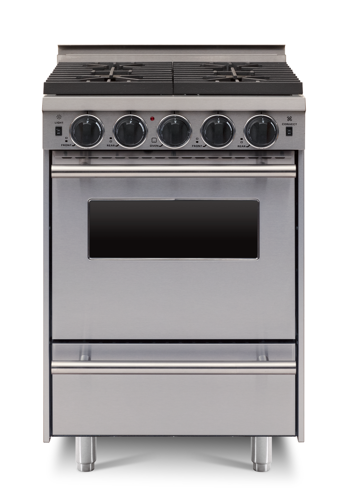 24” LP All-Gas Convection Range - Sealed Burners