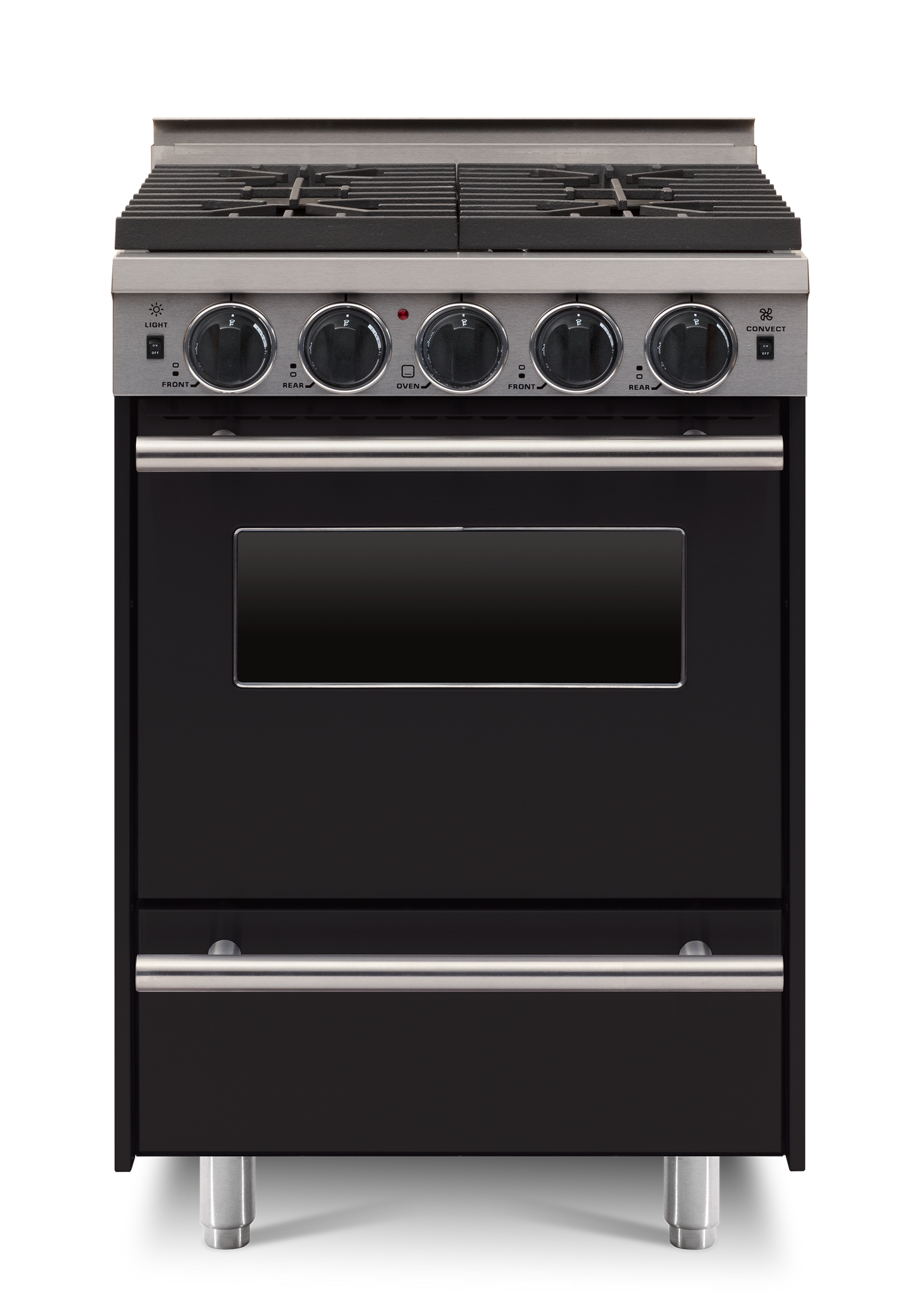 24” All-Gas Convection Range - Open Burners