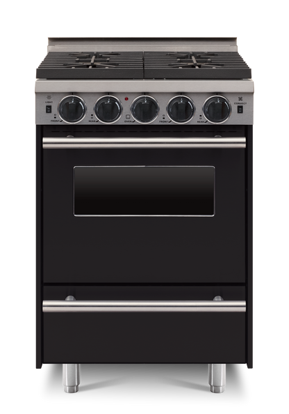 24” All-Gas Convection Range - Open Burners