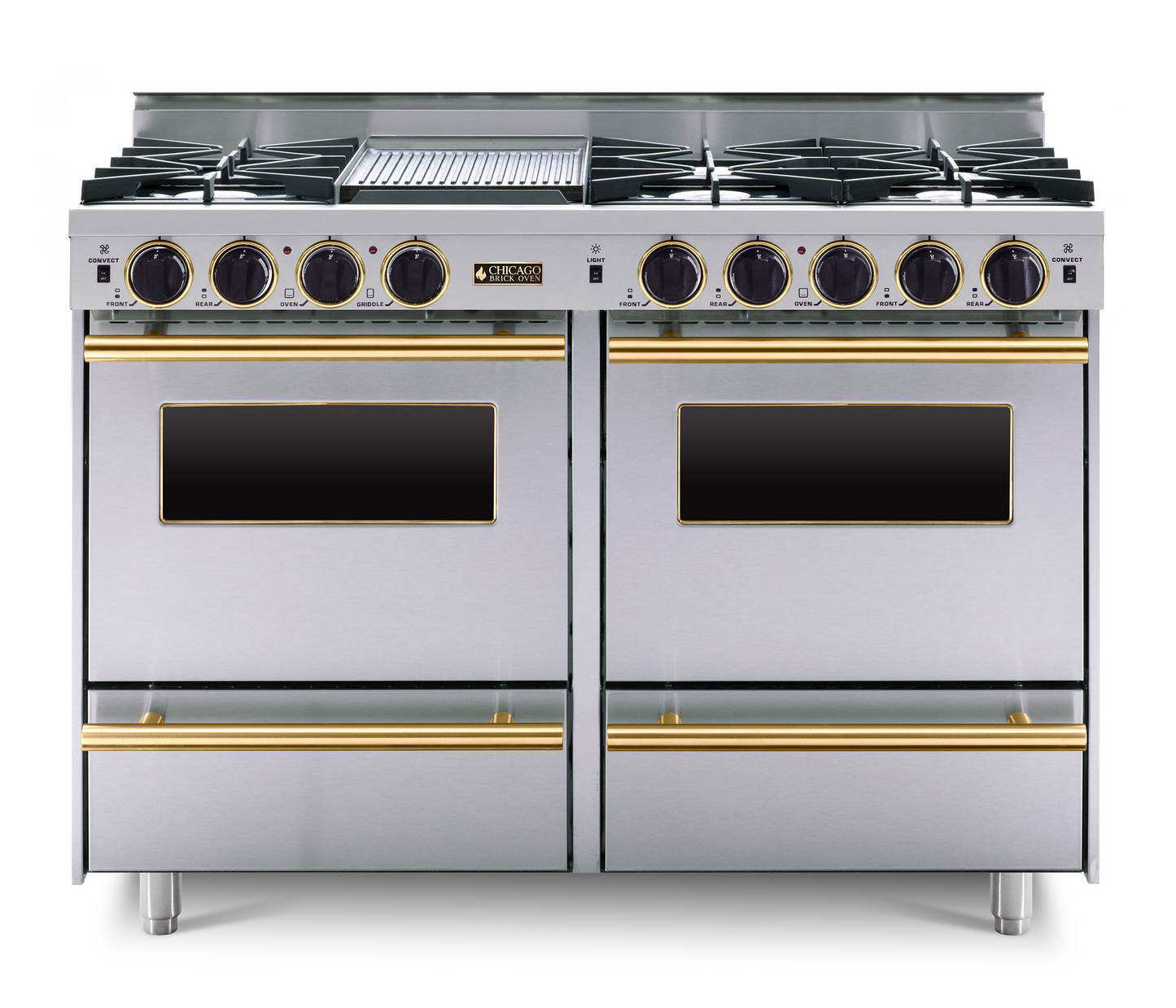 48" LP All-Gas Range - Open Burners