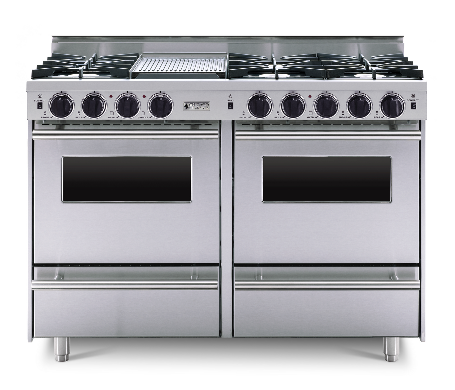 48" All-Gas Range - Open Burners