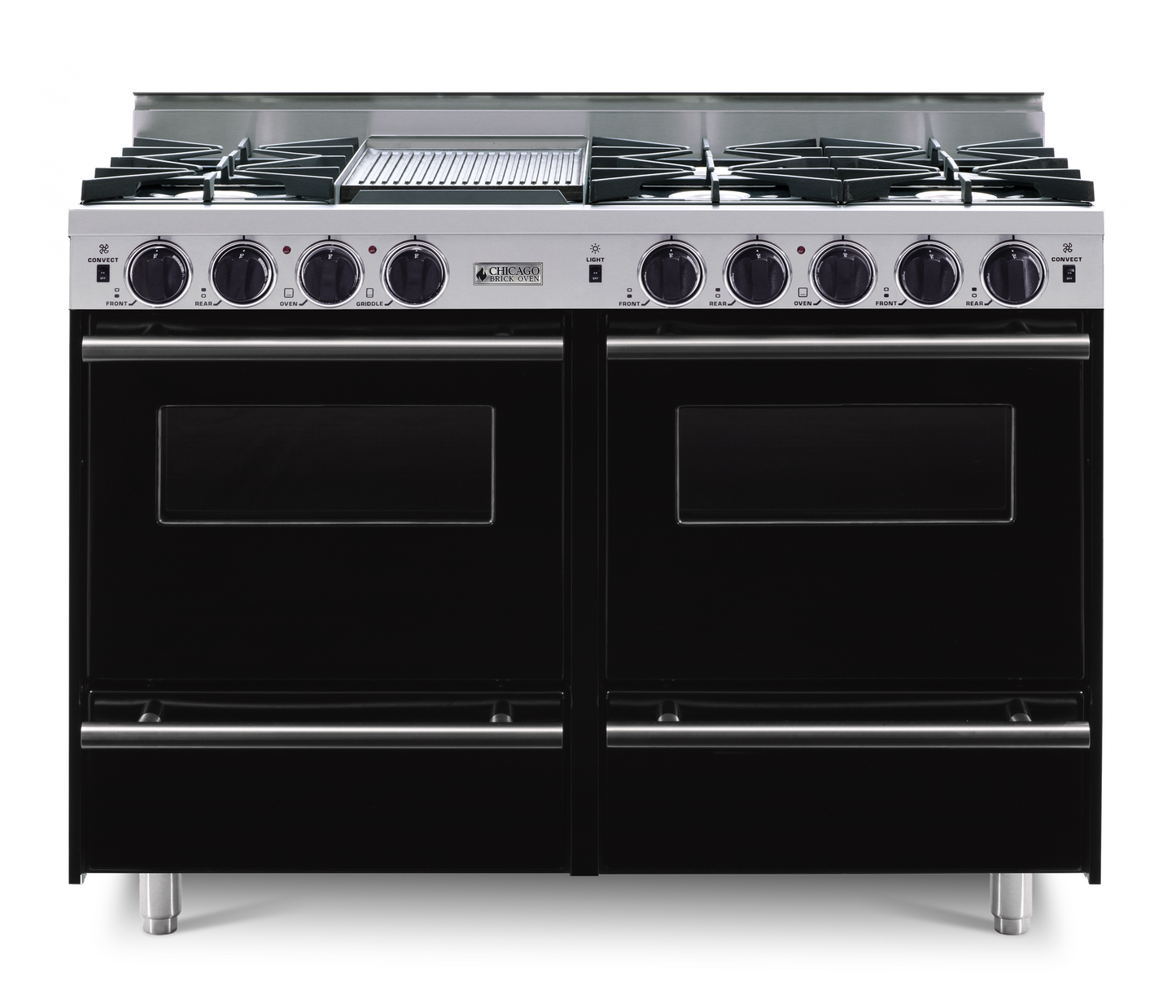 48" LP All-Gas Range - Open Burners