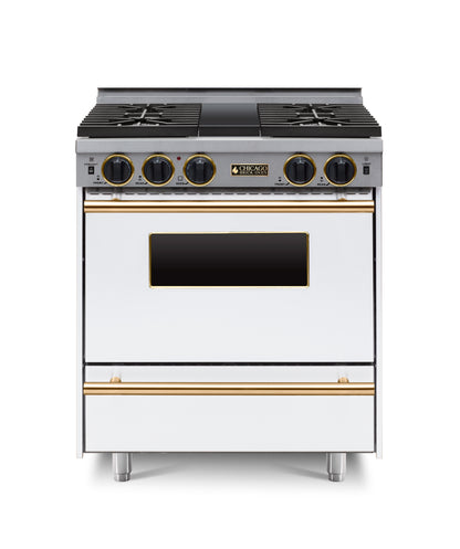 30” All-Gas Convection Range - Sealed Burners