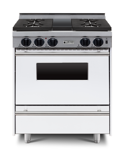 30” LP Gas All-Gas Convection Range - Sealed Burners