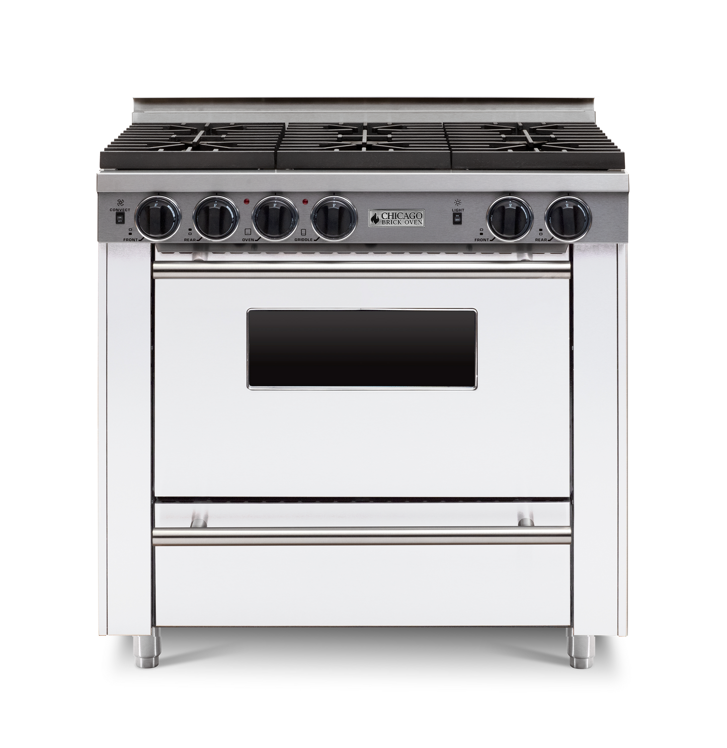 36” All-Gas Convection Range - Sealed Burners (4-6 Burners Option )