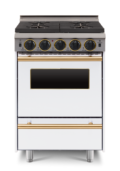 24” All Gas Convection Range - Sealed Burners