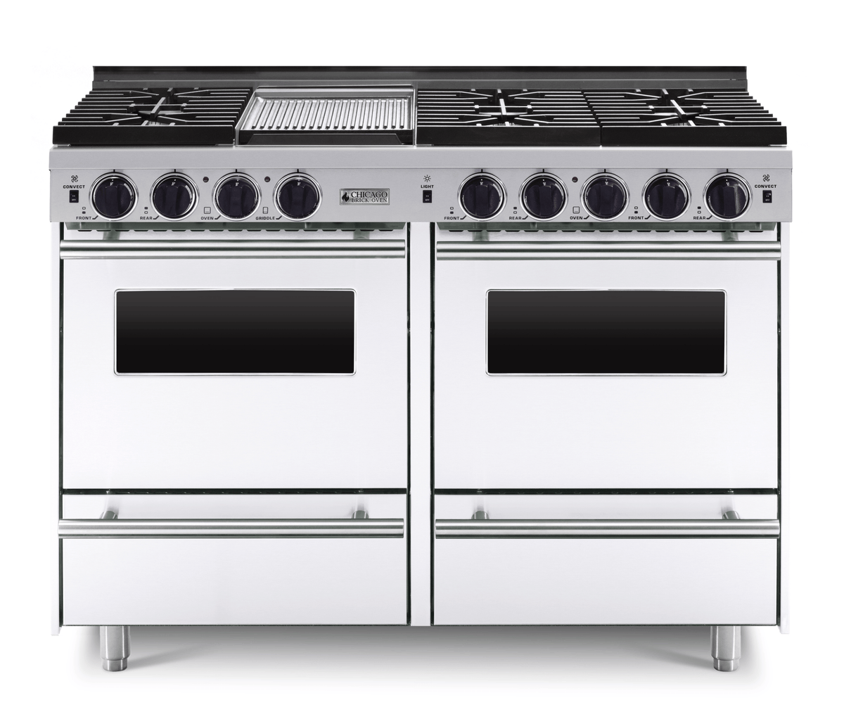 48″ All-Gas Range — White / Regular