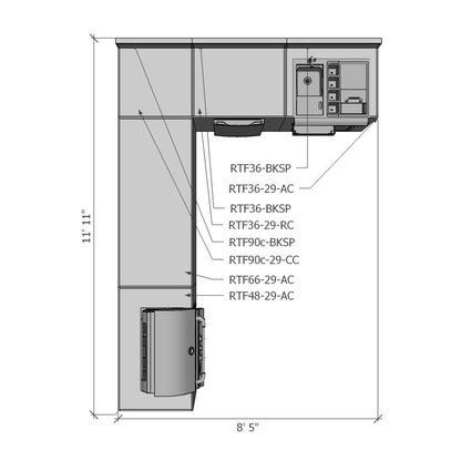 CBO - DIY Wheaton Kitchen - 20' L-Shaped Kitchen