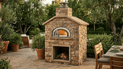 CBO 500 Oven and Ready to Finish Enclosure Bundle 42" with by Chicago Brick Oven