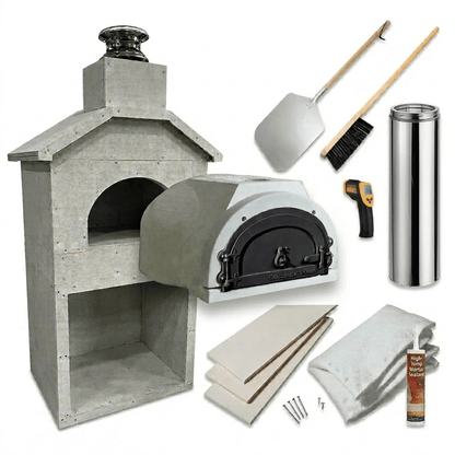 CBO 500 Oven and Ready to Finish Enclosure Bundle 42" with by Chicago Brick Oven