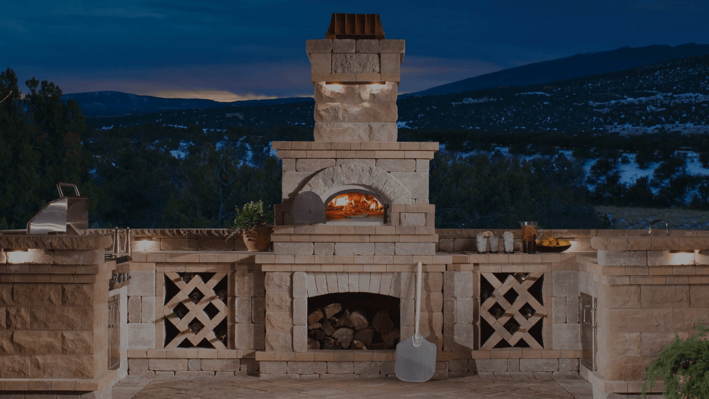 CBO 750 Oven and Ready to Finish Enclosure Bundle 42" with by Chicago Brick Oven