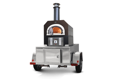 CBO 750 Tailgater | Wood Fired Pizza Oven Trailer | 38" X 28" cooking surface | 2 - 3 - 10" pizzas at a time | 50 - 60 pizzas an hour - Chicago Brick Oven